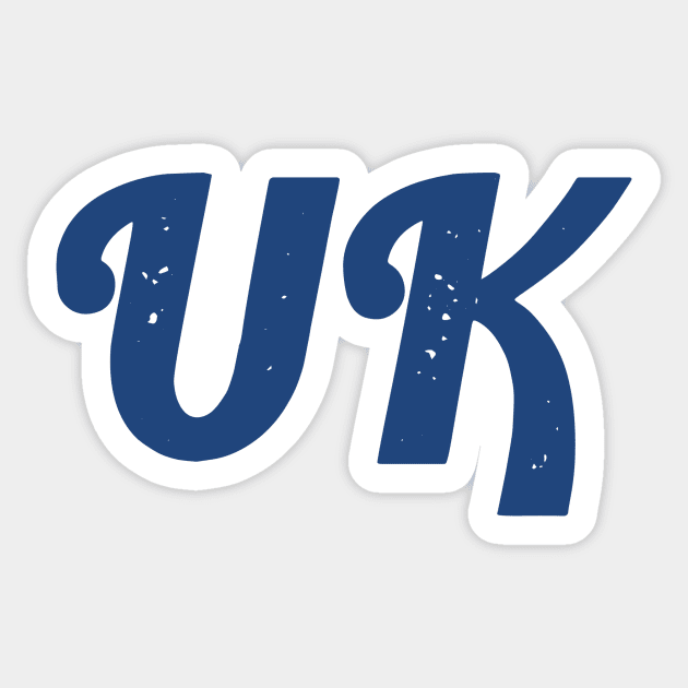 UK Retro Sticker by Rosemogo